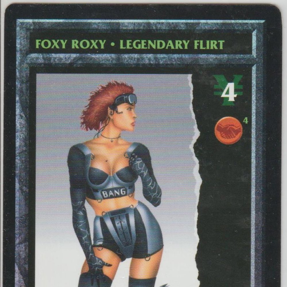 Foxy Roxy automatically sleazes 1997 - Shadowrun: The TCG Series